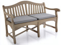 Banc de jardin en bois 150x60x90 cm - bois naturel - style classique